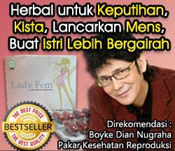 terapi kista ovarium dengan Ladyfem alternatif sembuhkan kista tanpa operasi