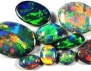 batu akik kalimaya black opal