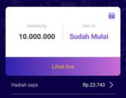 kuis online berhadiah uang tunai beruang